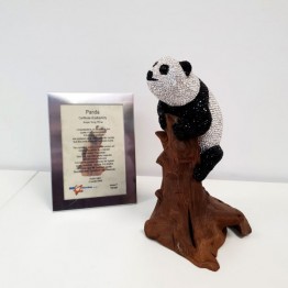 Swarovski Crystal | H.Q. Starline | Panda on tree | HQ0013807